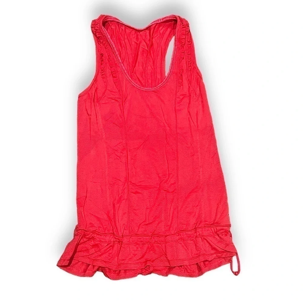 LULULEMON Mind over Matter workout tank top size 6 red